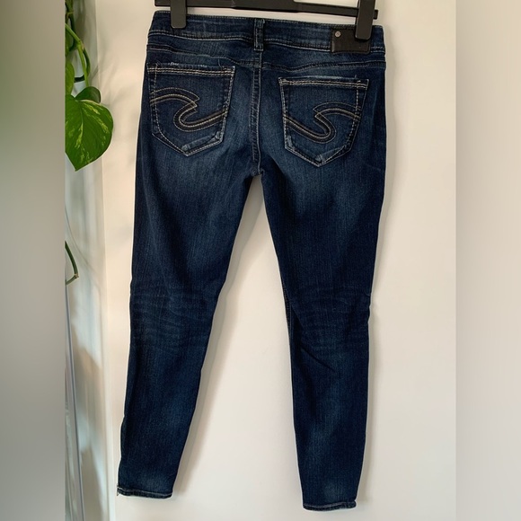 Silver Jeans Blue Skinny Denim - Picture 8 of 8